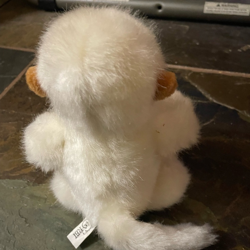 SOLDRBI plush white monkey - Picture 4 of 5